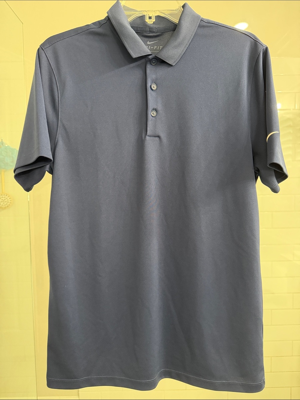 Nike Men’s Dark Blue Dri-FIT Polo